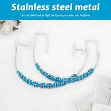 Fake Braces Temporary Cl On Teet Wit S And Wire Temporary Braces Suitable  Ortists To Explain And Practice  Dental Students - S Falsos Para Dientes Lig Blue - Xanh nhạt - Xem 4