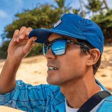 Oakley Leffingwell Sunglasses |  | Men Sunglasses - Black Ink / Prizm Gray - View 7