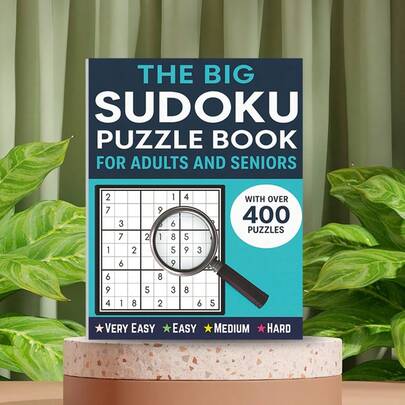 1 cuốn sách tìm từ mới, những câu đố thú vị phù hợp cho người lớn, người cao tuổi và thanh thiếu niên, có thể dùng làm đạo cụ trong các bữa tiệc, hoạt động giải trí thư giãn hàng ngày, ý tưởng quà tặng tuyệt vời (Không bao gồm bút)