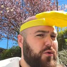 创意手掌造型遮阳帽，趣味手形遮阳帽，防晒帽，创意礼物，节日礼物，完美礼物，生日礼物，愚人节礼物，圣诞礼物，夏季必备，遮阳神器 - 彩色 - 查看 3