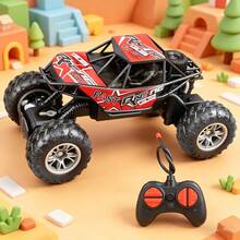 Coche teledirigido todoterreno para escalar, juguete recargable para todo tipo de terrenos, adecuado para actividades estudiantiles, festivales, niños, regalo para niños - Multicolor - Ver 4