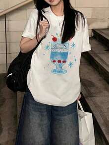 Women T-Shirts - White - View 5