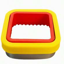1pc Stainless Steel Sandwich Cutter And Sealer | Heart Shaped Cutter, Suitable For Sandwiches - Perfect For Back To School, Valentine's Day And Various Holidays - Red and Yellow - View 10