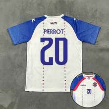 [48-Hour Shipping] Haiti National Team 2026-2027 Season Away White And Blue Short-Sleeved Football Jersey With Multiple Player Numbers 2 / 4 / 7 / 9 / 10 / 11 - 18號 - 查看 7