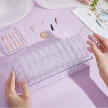 Transparent Plastic Drawer Storage Box Set, Multiple Combination Options, Durable Plastic Material, Polka Dot Design, Essential Home Storage Box, Multi-Functional Bathroom Vanity Drawer Organizer For Cosmetics, Bedroom, Kitchen Supplies And Office Supplies, Pet Transparent Desktop Storage Box With Multi-Drawer, Space-Saving, For Organizing Daily Items, Decorating Autumn Holidays, Room Decor, Home Decor, Autumn Decor, Bedroom Decor - Clear - View 8