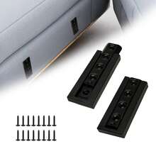 Sectional Couch Connectors 2 Packs, Interlocking Couch Connector Brackets, Heavy Duty Sofa Connectors For Sectionals, Keep Sectional From Sliding Apart - Black - View 1