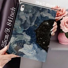 1 chiếc ốp bảo vệ máy tính bảng kiểu sách xoay 360° đa góc nhìn, tương thích với iPad Air 6/5/4 & 10 (10.9 inch) - Tương thích với iPad Pro 2024, Air M3/A16 2025 - Nhiều màu - Xem 7