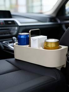 Portable Car Cup Holder, Multi-Function Car Seat Cup Holder, Portable Multi-Function Car Cup Holder, Phone & Beverage Holder, Car Storage Box For Cups, Bottles, Phones And Drinks - Multicolor - View 15