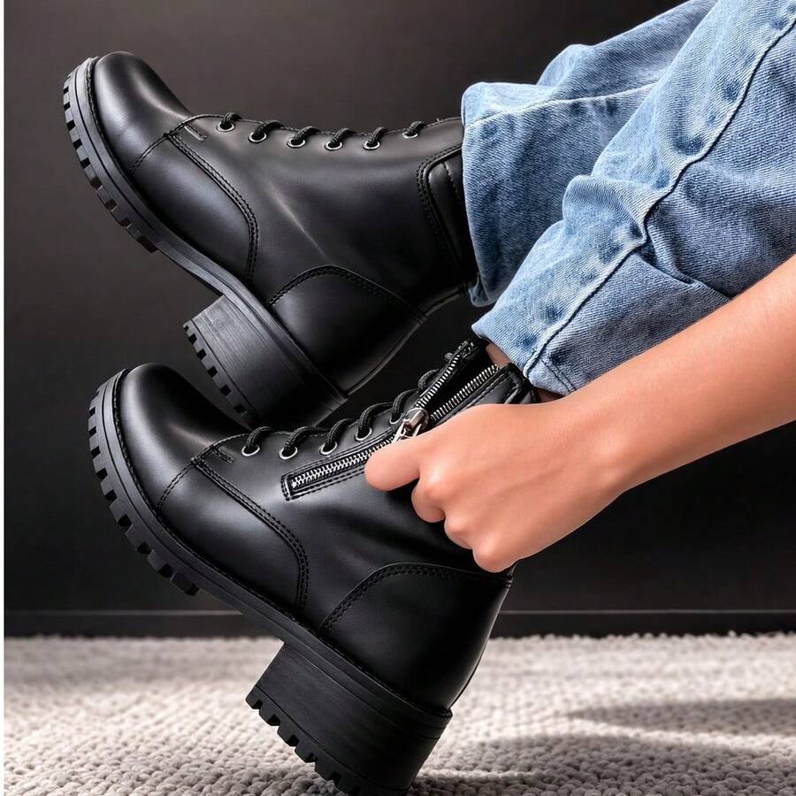 Women Ankle Boots & Booties - màu đen - Xem 1