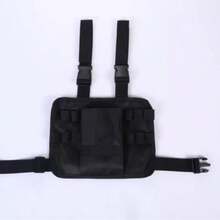 Bolsa de herramientas multifuncional para la cintura, bolsa de herramientas de tela Oxford con múltiples bolsillos para electricistas y carpinteros, organizador de trabajo resistente al desgaste - A - Ver 4