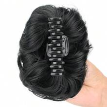 Tóc giả búi bồng bềnh cho nữ, kiểu tóc xoăn thanh lịch hình nụ hoa, thích hợp cho sử dụng hàng ngày và các dịp tiệc tùng, trang phục mùa hè, phụ kiện tóc đi biển, lễ hội, sinh nhật. - Nhiều màu - Xem 10