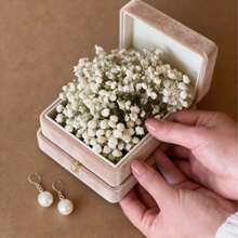 50pcs/100pcs Mini Artificial Gypsophila Flower Bouquet, Suitable For Decoration, Valentine's Day Gift, Handcraft, Greeting Card Making, Wedding Floral Arrangement, Home Decor And Tabletop Centerpiece, Plastic Material, Ideal Filler For Vases - 50PC - View 7