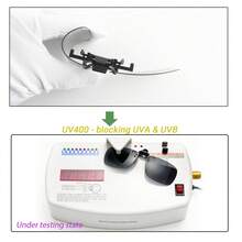 2pcs Unisex Fashion Clip-On Bicycle Glasses, Flip-Up Design Suitable For Regular Glasses, Great For Outdoor Activities - 彩色 - 查看 10