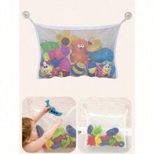 Bath Toy Storage Net - Large Capacity Hanging Bag With Suction Cup,Quick Drying Toy Drainer With Suction Cup Hook, Bath Toy Storage Bag, Bathtub Toy Organizer Shelf. These Versatile Mesh Bags Can Easily Store Bath Toys For Baby And Toddlers. - Multicolor - View 10