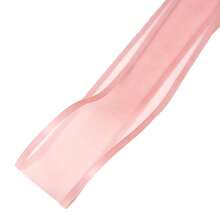 5m/Roll 2.5cm Wide Satin Ribbon, Gift Wrapping, Baking Decor Ribbon, Valentine's Day Gift Bouquet Wrapping, Wedding Decor, Hair Accessory Decor, Handmade DIY - Flesh Pink - View 5