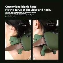 8-Claw Portable Deep Tissue Massager- Finger Press Design For Neck, Back, Shoulders& Legs- USB Rechargeable Relaxation Tool - 查看 11