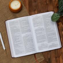 KJV Holy Bible: Gift And Award, Pink Leather-Look, Red Letter, Comfort Print: King James Version - Default - View 8
