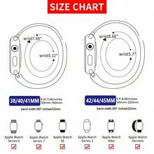 1条磁性网状表带，兼容 Series Ultra 3 2 1、S11/10/9/8/7/6/5/4/3、SE 40mm、Ultra2 49mm、44mm、46mm、40mm、45mm、41mm、42mm、38mm，手表配件表带替换装 - 彩色 - 查看 10