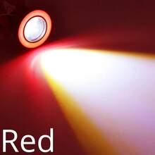 2X Đèn LED chạy ban ngày tự động COB 12V Đèn pha Angel Eye Đèn sương mù Đèn pha chống nước Đèn chạy ban ngày Đèn xi nhan Đèn LED cốp xe - 89mm - Xem 17