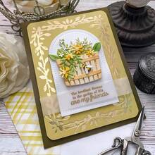 1pc Metal Cutting Die, Suitable For DIY Scrapbooking, Greeting Cards And Paper Craft, Plant Pot Shaped Cutting Mold - LG26-7916 - View 11