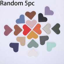 2026 New 1pc/5pcs/10pcs Leather Heart-Shaped Bookmarks, Cute Book Corner Decorations, Suitable For Reading Enthusiasts, Women's Bookmarks, Book Lovers Bookmarks, Perfect For Women, Children And Book Lovers. Adorable Handmade Reading Gift Accessories, Random Color, Valentine's Day Gift, Perfect For Gifting - Multicolor - View 16