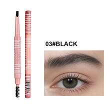 Lápiz de cejas con cuchilla 3D, para dar forma y definir las cejas, 100% vegano, no irritante - Multicolor - Ver 8