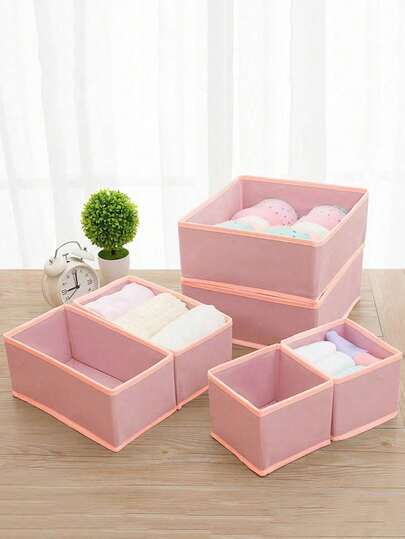 Hộp đựng đồ gấp gọn 1/3/6 chiếc, hộp đựng đồ dùng ký túc xá, hộp đựng đồ lót, áo ngực, tất, hộp đựng đồ dung tích lớn, giỏ đựng đồ trong ngăn kéo, hộp đựng mỹ phẩm phòng ngủ, hộp đựng đồ, đồ dùng gia đình, áo thun trắng nữ, quần đen nữ, quần áo mùa đông nữ, váy, quần áo mùa đông nữ, váy nữ thanh lịch, áo sơ mi trắng nữ, áo dài tay, bộ đồ liền thân trắng nữ, váy mùa xuân nữ, bộ đồ mùa xuân nữ, mùa xuân, quần áo mùa xuân, phong cách tối giản, áo mùa hè