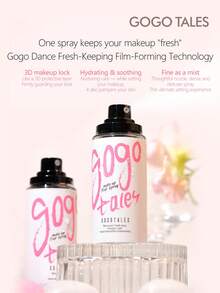GOGO TALES 柔焦哑光定妆喷雾，防水持久不晕染，便携小巧，适合油性及干性肌肤，非常适合化妆新手和学生 GOGOTALES - 白色 - 查看 5