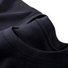 180G, Camiseta de Algodón, Camiseta Estampada con Patrón de Rana y Cámara de Puerto Rico | Nostalgia Retro | Perfecta para Actividades al Aire Libre en Verano 2025 - Negro - Ver 3