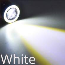 2X Đèn LED chạy ban ngày tự động COB 12V Đèn pha Angel Eye Đèn sương mù Đèn pha chống nước Đèn chạy ban ngày Đèn xi nhan Đèn LED cốp xe - 89mm - Xem 9