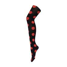 Sock Snob Sock Snob - Ladies Thick Coloured 80 Denier Opaque Patterned Winter Fashion Tights - 大現貨紅色 - 查看 1