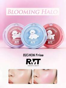 1 pieza Rubor Romántico - Serie Rosa, Realza el Tono de Piel, de Larga Duración y Natural, Adecuado para Niñas, Damas, Madres, Esposas, Hermanas y Mujeres Jóvenes - 05 - Ver 3