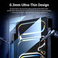 2片装适用于Air 8 11英寸M4 2026和Air 8 13英寸2026 M4的屏幕保护膜，高清9H钢化玻璃膜 - 高清 - 2 件裝 - 查看 8