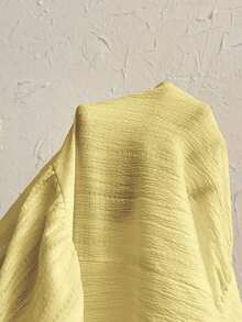 Women's Chiffon Halter Backless Dress With Tie Lace-Up, For Holiday/Wedding,Pastel Dresses For Women - 黃色 - 查看 6