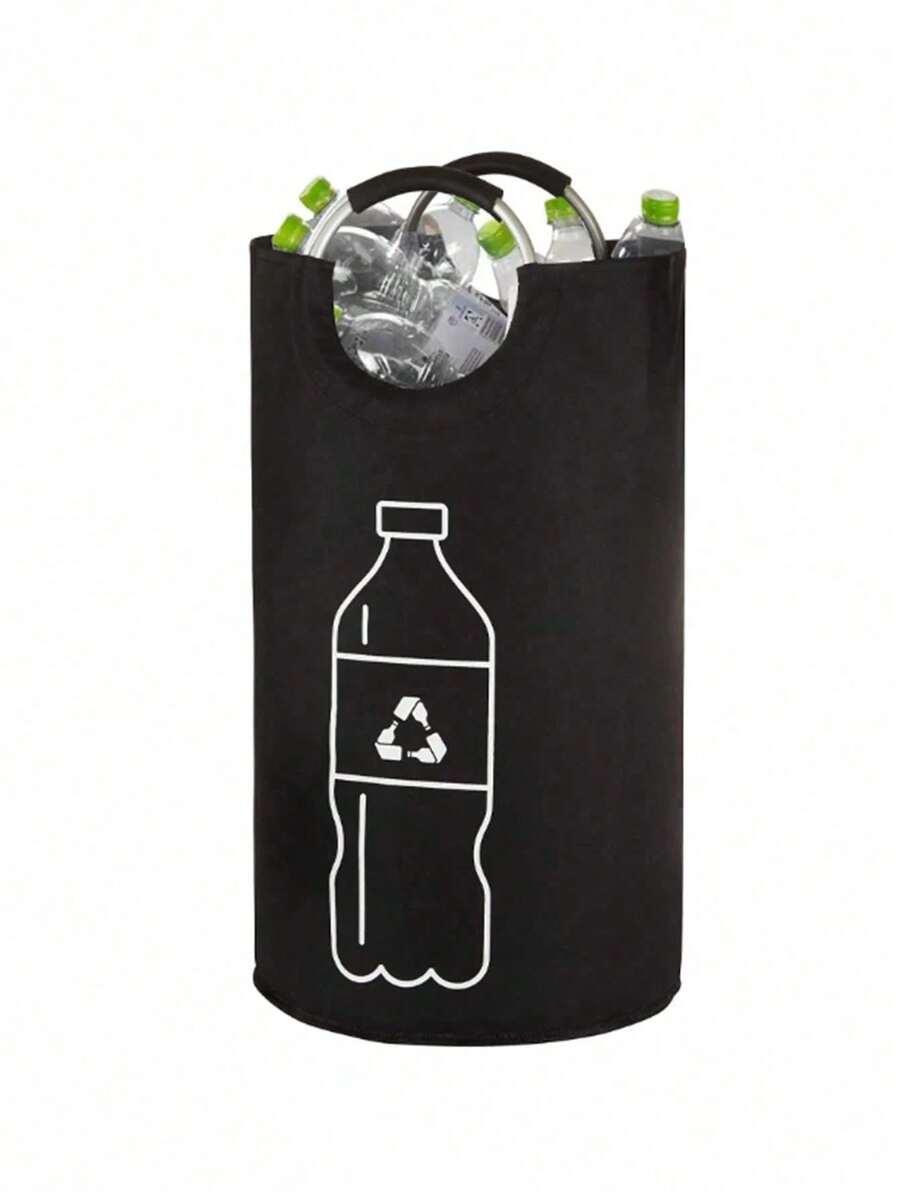 1 Caja de Botellas de Fibra de Poliéster de Gran Capacidad (82 Litros) - Cesta de Ropa Multifuncional y Organizador de Almacenamiento de Cocina, Plegable, Caja de Almacenamiento de Cocina Multiusos, Cesta, Caja y Contenedor, Caja de Organización del Hogar - Multicolor - Ver 1