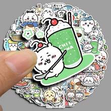 Bộ 100 miếng dán Giekawa dễ thương, hình hoạt hình, dùng cho cốc nước, sổ tay, chống thấm nước, quà tặng tiệc trẻ em. - Nhiều màu - Xem 7