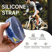 1 Cặp Tay Bọc Ghi Đông Xe Đạp Pollycycle Dệt, Chống Trượt, Giảm Sốc, Băng Bọc Ghi Đông Xe Đạp Cong Có Nút Bịt Đầu - Nhiều màu - Xem 8