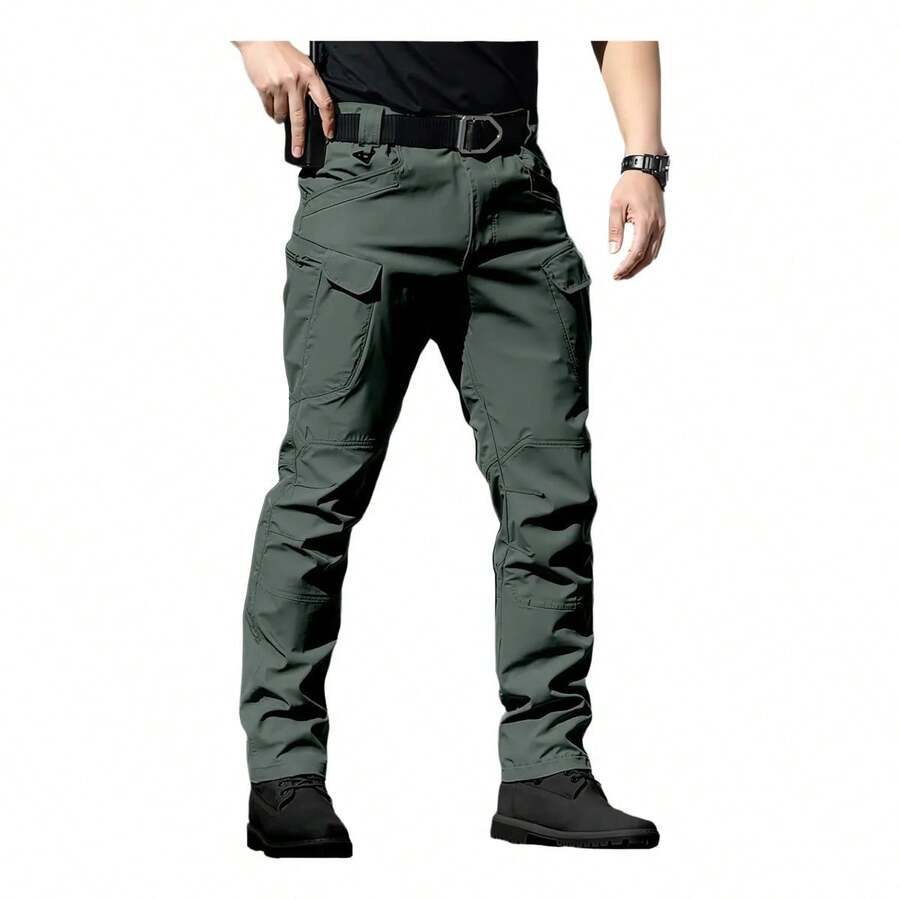 IX7 Waterproof And Windproof Military Tactical Trousers - 軍綠色 - 查看 1