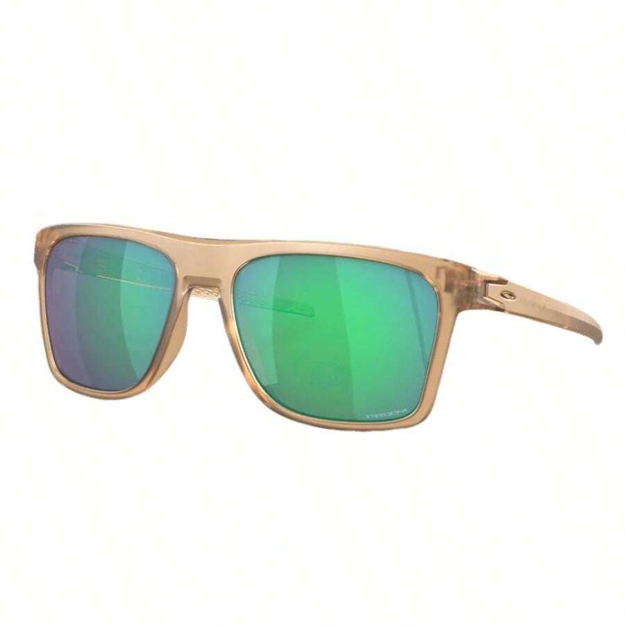 Oakley Leffingwell Sunglasses | | Men Sunglasses - Matte Sepia / Prizm Jade - View 1