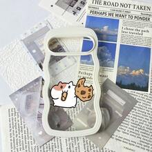 カラフルなウェーブ柄のTPUスマホケース。鮮やかなカラーリングとフルカバーの落下保護で、毎日のお出かけ、個性的なスタイル、通勤など、あらゆるシーンに最適です。 ハムスタークッキーケース  11  17e 手机壳  17e 手机壳 家族、恋人、友人、そして子供たちへのプレゼントに最適です。  10/17 Pro Max/12/15 Pro/13/15 Pro Max/11 Pro/10 Pro/16 Pro/8a 5G/12 Pro Max/15 Plus/12 Pro/11 Pro Max/14/9A 5G/8/7a/17 Pro/13 Pro Max/17e/17/9 Pro/14 Plus/Apple  Air/14 Pro Max/16 Pro Max/16/16 Plus/15/9/16e/ 13 pro/14 Pro - ホワイト - チェックする 10