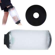 Reusable Plaster Shower Bag Waterproof Leg Cast Cover For Protecting Bandage - Transparent - View 3