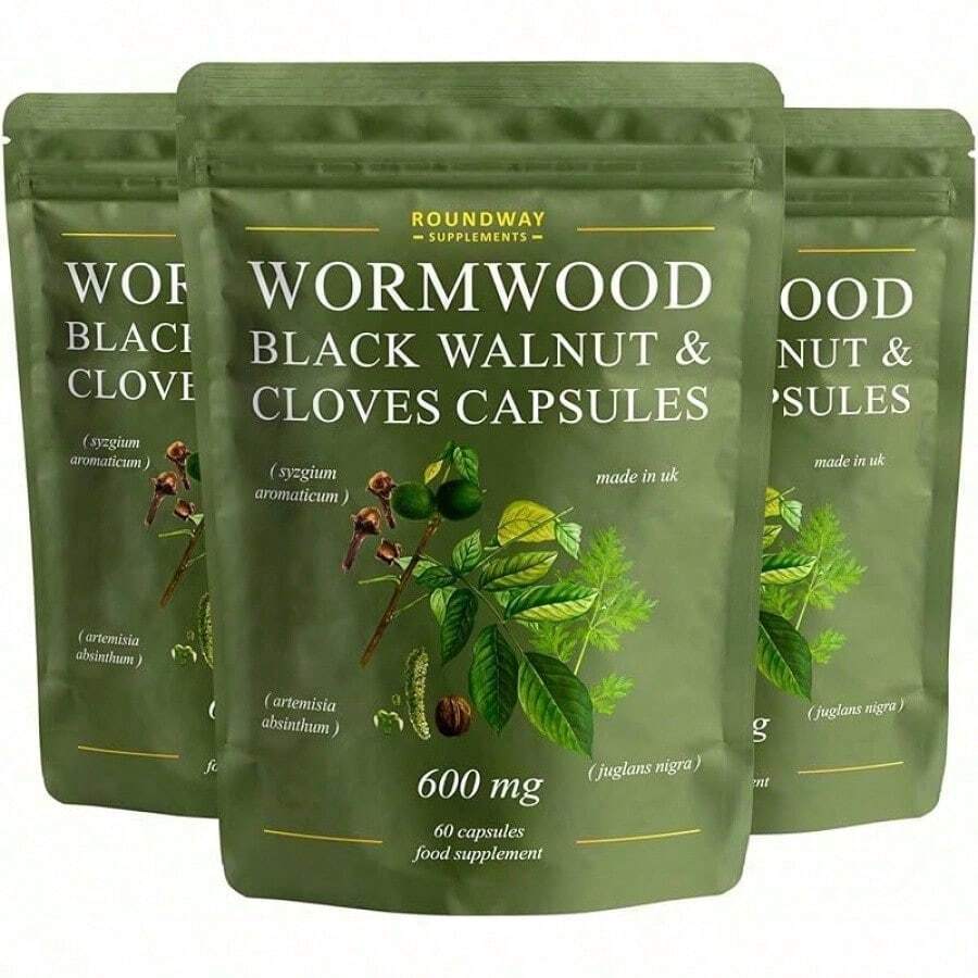 Herbal Blend Capsules, 60 Capsules, 600mg Per Serving, UK Made, Pack Of 3 - 3 - View 1