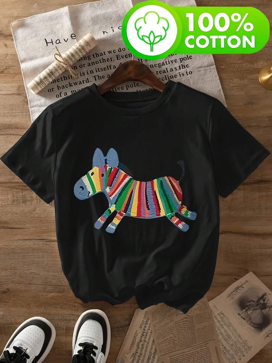 Women T-Shirts - Black - View 1
