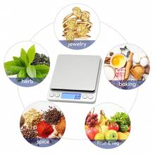 High Precision Digital Food Scale With 0.1g Accuracy And 3kg/6.6lb Capacity, Perfect For Accurate Weighing.Slim And Compact Design Saves Space - Light Grey - View 6