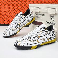 Football Cleats For Men, Women, Youth - High Top, Non-Slip, Training & Match Suitable - White - View 5