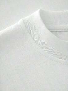 Camisetas para hombres, conjunto de verano, camiseta de algodón para hombres - Blanco - Ver 6
