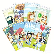 Bluey 2026年超萌布鲁伊线圈版全新上市！多张高清封面图，展现如意和宾果一家全员的温馨画面，色彩鲜艳，细节丰富，整体外观精美！加厚内页，书写流畅不洇墨。 - 彩色 - 查看 8