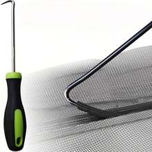 3pcs Window Screen Repair Tool Kit - Versatile Screen Installation Tools Include Roller Hook Remover, Suitable For Damaged Or Torn Window Screens, Essential For Apartment, House, Home Maintenance - A - View 3