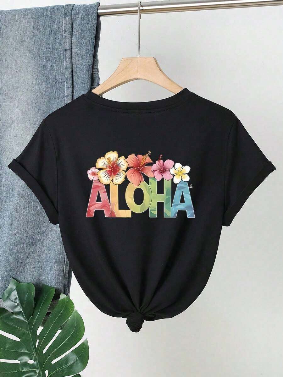 Women T-Shirts - Black - View 1