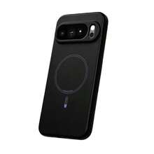 磁吸式液态硅胶手机壳，兼容 Pixel 6、6a、6 Pro、7、7a、7 Pro、8、8a、8 Pro、9、9a、9 Pro、10、10a、10 Pro、10 Pro XL - 黑色 - 查看 5
